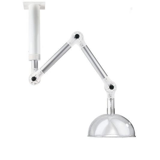 Komplet hvid Sugearm med 3 led - Ø57