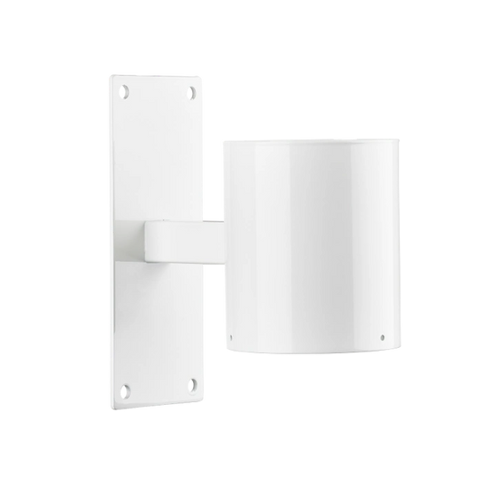 Vægbeslag rør ø100mm L-120mm bundplade 80x200mm